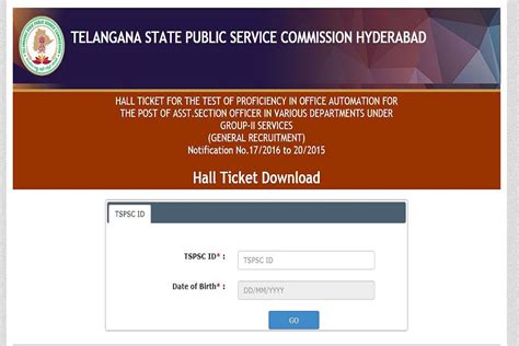 TSPSC Group 2 Hall Tickets 2019 Released At Tspsc Gov In Heres How