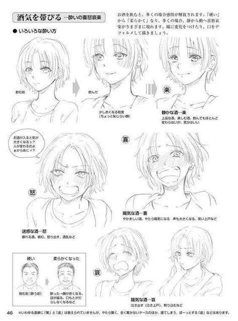 Pin By Loner On Facial Expression References Manga Drawing Tutorials