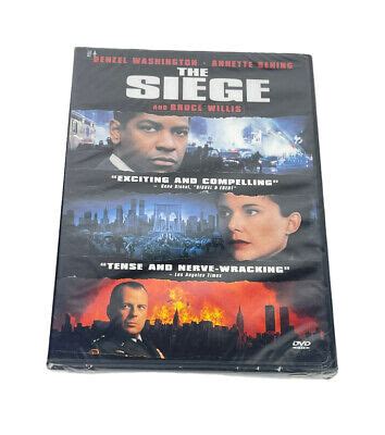 The Siege Widescreen Edition DVD 1998 Denzel Washington Bruce Willis