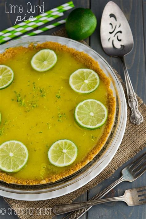 Lime Curd Tart Recipe Curd Homemade Lime Pie