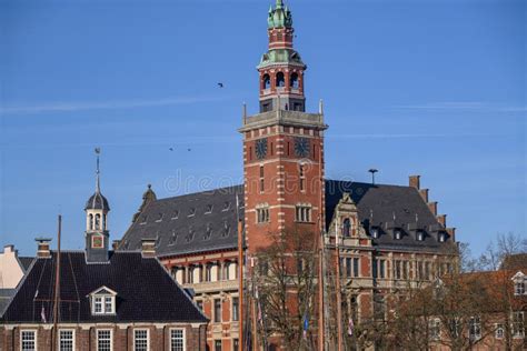 The City of Leer in Germany Stock Image - Image of lantern, house ...