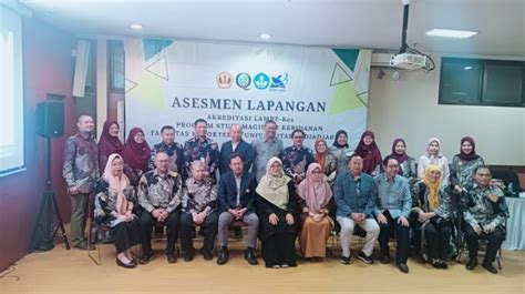 Visitasi Tim Asesor Lam Ptkes Dalam Rangka Asesmen Lapangan Program