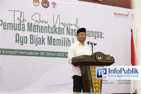 Infopublik Generasi Muda Kunci Mewujudkan Indonesia Emas