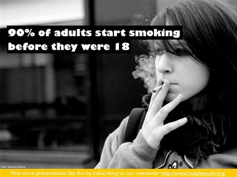 90 Of Adults Start Smoking