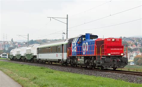 Am Of Sbb Between Laufenburg And Rheinsulz