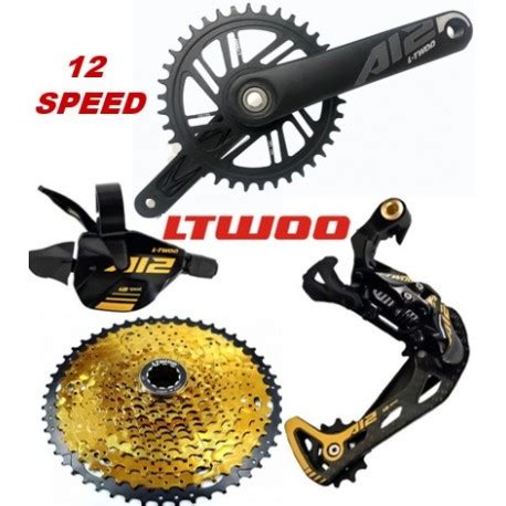 Grupo LTWOO MTB 1x12 A12 GOLD Bici Urbana