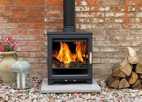 5kW Woodpecker WP5 Plus Multi Fuel Stove Buy Modern Eco Design Online