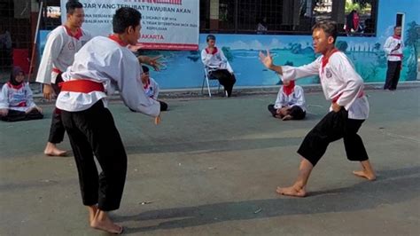 Ujian Tanding Tingkat Dasar 2 Pencak Silat Merpati Putih Jakarta Utara