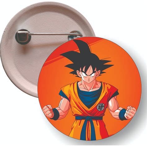 1 Boton Botons Dragon Ball Tamanho 3 5cm Botton Bottons