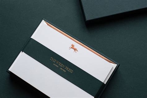 Luxury Bespoke Stationery The Wren Press Mayfair