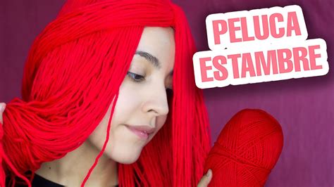 Peluca De Estambre Diy Tutorial Youtube