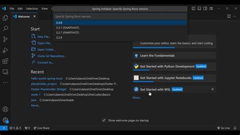 How To Create And Setup Spring Boot Project In Vscode