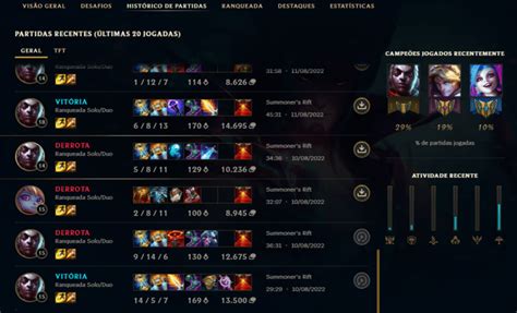 Saiba como ver seu histórico de partidas em League of