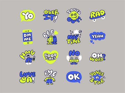 Snapchat Stickers by Sebastian Abboud on Dribbble