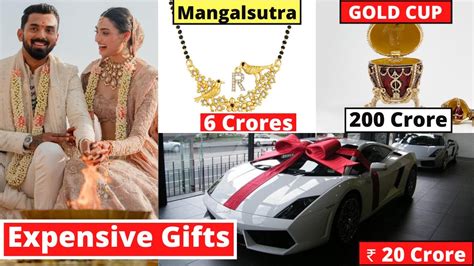 Kl Rahul Athiya Shetty Most Expensive Wedding Gifts From Bollywood