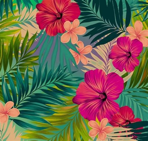 Textile Design Custom Seamless Pattern Floral Pattern For Fabric Prints