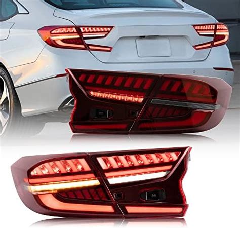 Buy VLAND Led Tail Lights Compatible With Honda Accord 10th Gen 2018