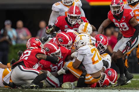 Photos Georgia Football Defeats No 1 Tennessee