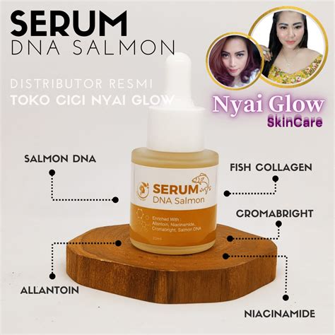 Serum DNA Salmon Nyai Glow SkinCare Produk Ori DNA Salmon Asli