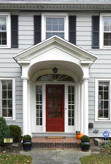 Colonial Front Doors Desembola Paint Front Porch Addition Front Door Porch Porch Doors