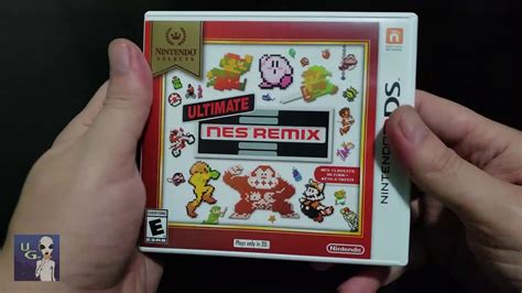 ULTIMATE NES REMIX Unboxing 3DS YouTube