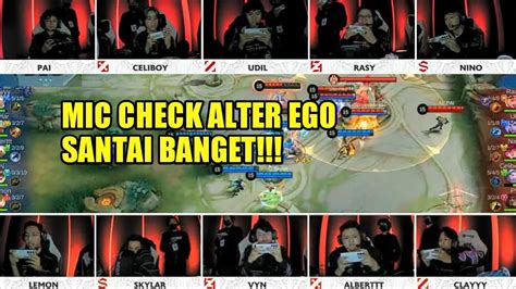 Mic Check Alter Ego Esports Vs Rrq Hoshi Playoffs Hari Mpl Id