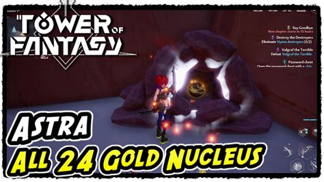 Astra All Gold Nucleus Puzzles In Tower Of Fantasy Astra All Gold