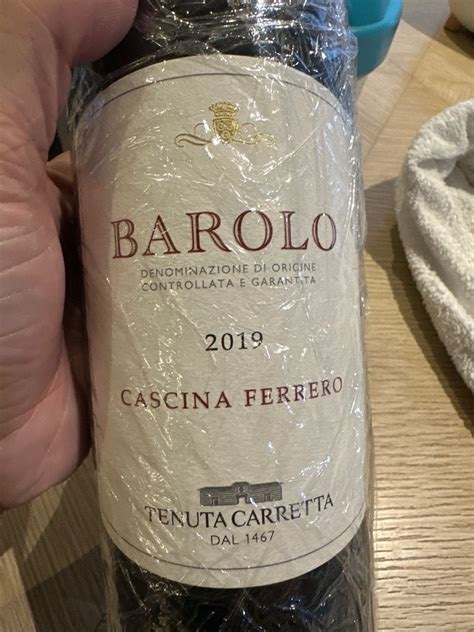 Tenuta Carretta Barolo Cascina Ferrero Cannubi Italy Piedmont