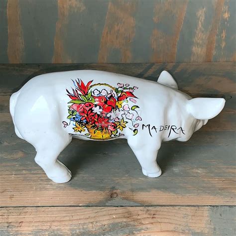 Deko Werbe Figur Schwein Kunst Madeira günstig online kaufen D W