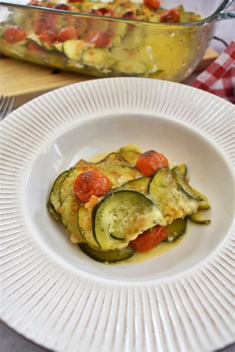 Gratin De Courgettes L Italienne Recette L G Re