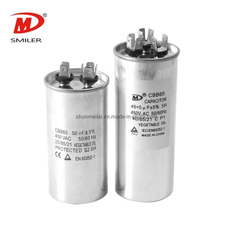 Cbb65 Air Conditioner Oil Film Capacitor 50UF China Cbb65 And Run