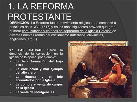 Tema Reforma Y Contrarreforma Ppt