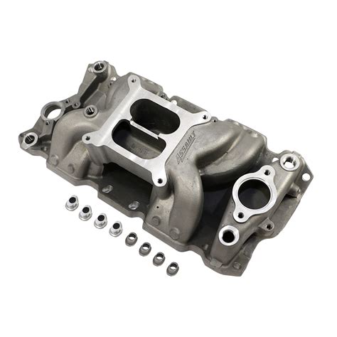 Arc Pc Small Block Chevy Dual Plane Air Gap Satin Intake Manifold