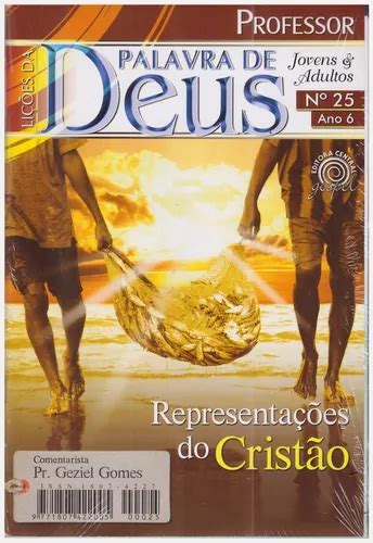 Lições Da Palavra De Deus Nº 25 Representações Do Cristão MercadoLivre