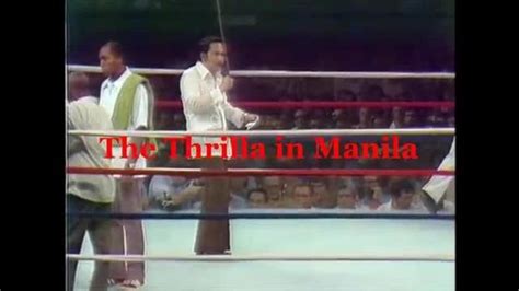 Se cumplen 40 años del Thrilla in Manila Ali vs Frazier