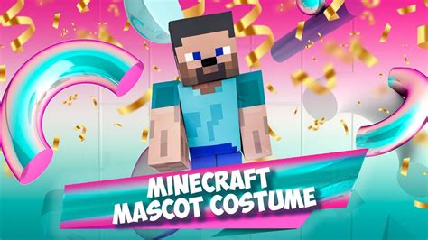 Minecraft Mascot Costume Youtube