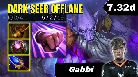 PATCH 7 33d Gabbi Dark Seer Offlane Gameplay Dota 2 Full Match