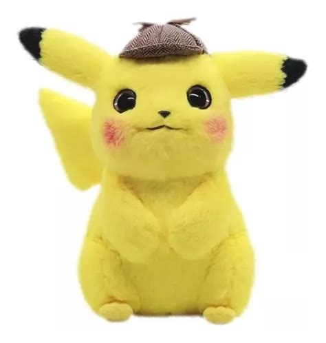 Pelúcia Pokemon Pikachu Detetive 28 Cm MercadoLivre