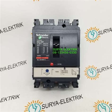 Promo Mccb Mcb Breaker Schneider Nsx 160f 125a NSX 160F 87 5 125A 3P