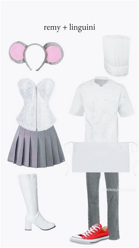 Ratatouille Duo Couple Costume Maus Kost M Kost M Karneval