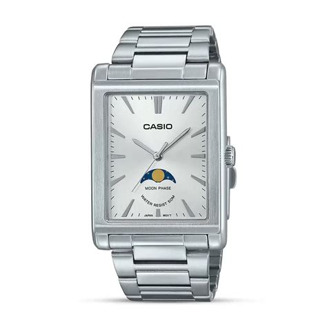 Casio Enticer Mtp M D Av Silver Dial Men S Watch