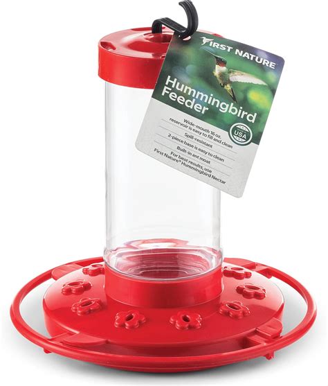 Amazon.com : Hummingbird Feeder 16 oz. Plastic Hummingbird Feeders for ...