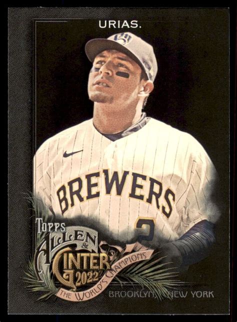 Luis Urias Topps Allen Ginter X Black High Number Short Print