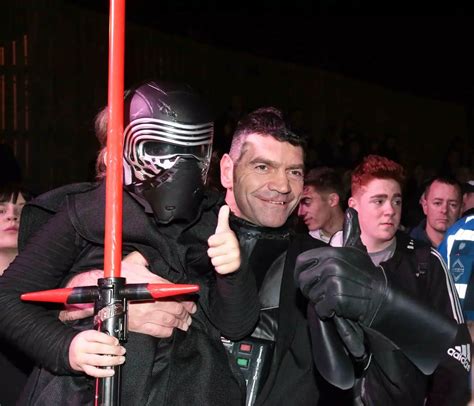 Spencer Wilding Returns To Rhyl As Darth Vader For A Special Screening