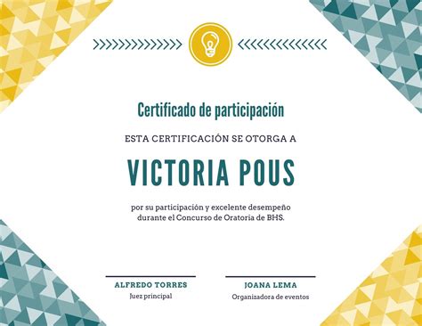 Plantillas De Certificados De Participaci N Gratis Canva Hot Sex Picture