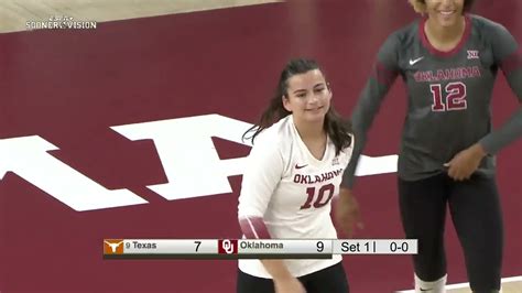 9 Texas Vs Oklahoma Ncaa Women Volleyball Full Match 09 23 2023