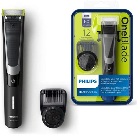 Philips OneBlade Pro QP6510 30 Trimmer With 12 Length Comb Amazon Co