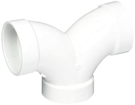 90 Deg 2 In Pvc 2 Pvc 2 Genova Products 70726 Genova Double Dwv Pipe Elbow Sch 40 Hub Tools