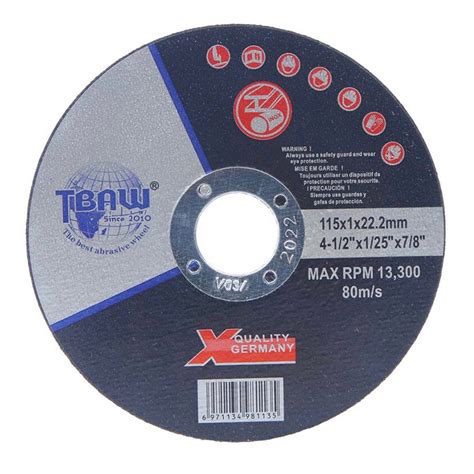 X X Resin Bond Abrasive Disc Sharp Cutting Wheel With Mpa