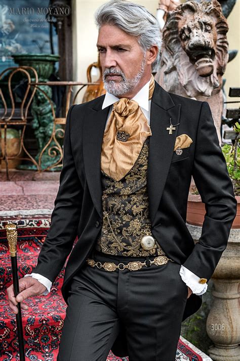 Victorian Wedding Suit Frock Coat In Steampunk Style 3006 Mario Moyano